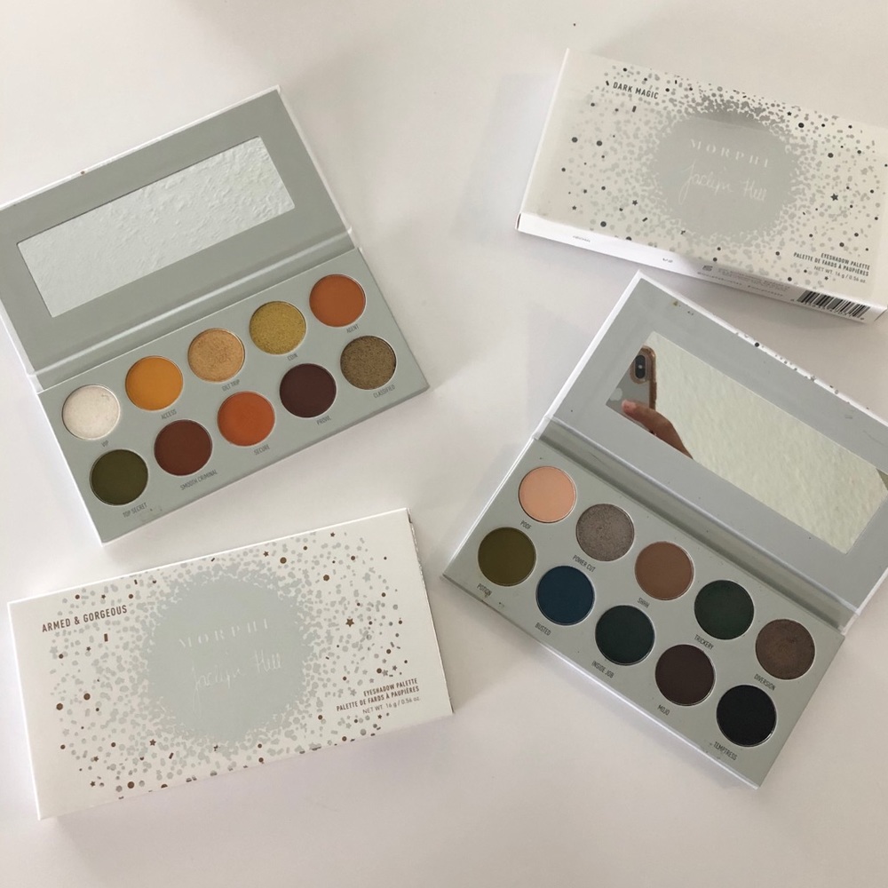 Morphe x Jaclyn Hill palettes